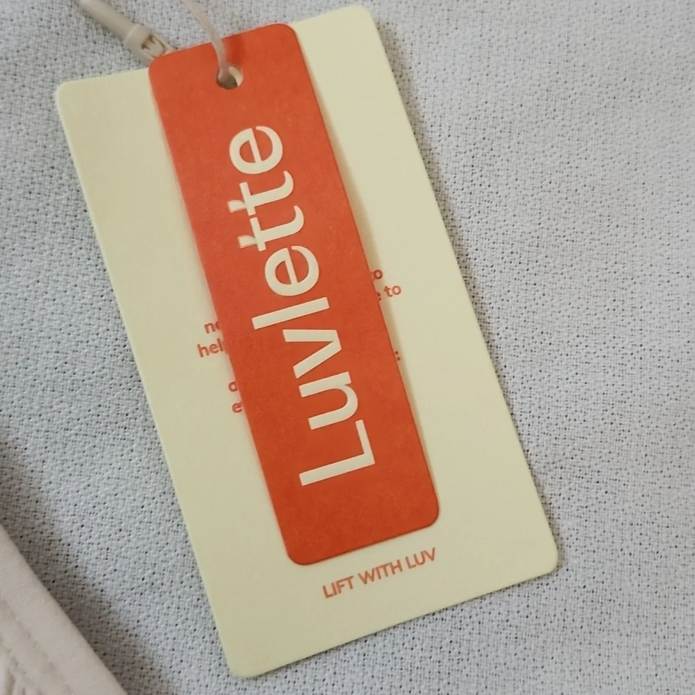 NWT Luvlette Racerback Ribbed Bra - Picture 5 of 14
